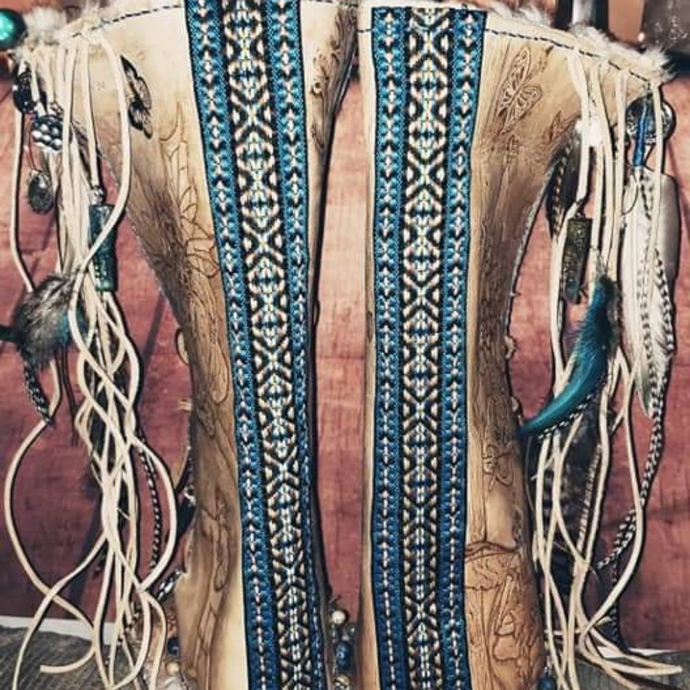 Leather Moccasins - Picture 3 of 4